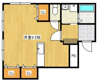 メゾン岩橋【3階】の間取り