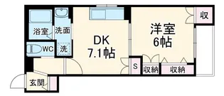 HEBEL MAISON 中野町【4階】の間取り