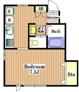 パインハウス【1階】の間取り