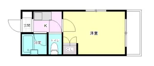 浜町グランコート【4階】の間取り