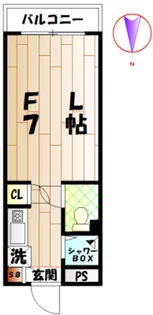 東京都杉並区下井草3【マンション】の間取り