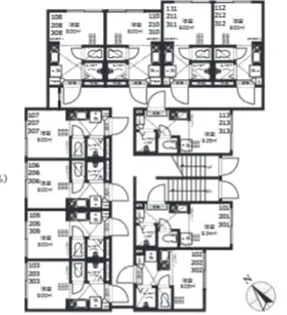 Nano上落合【2階】の間取り