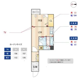 秋山ビル【7階】の間取り
