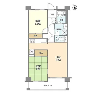 東京都世田谷区砧4【マンション】の間取り