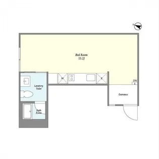 神宮前マンション【1階】の間取り