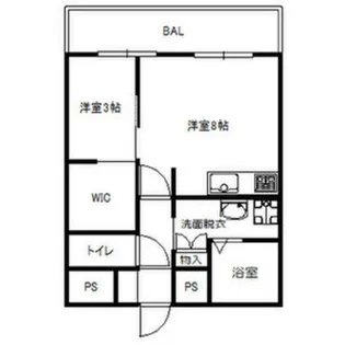 みつもとARRAY【4階】の間取り