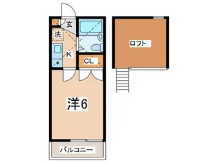 WOODBELLIIA【2階】の間取り