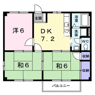 メゾン大樹A【2階】の間取り