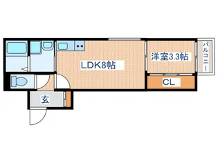 Ribordone【2階】の間取り