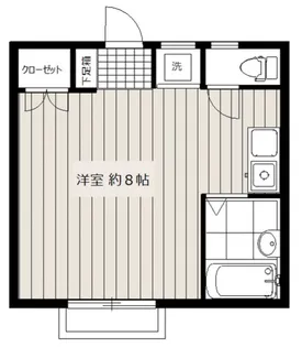 コーポエンジュ2【2階】の間取り