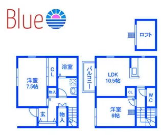 ラパンセレッソの間取り