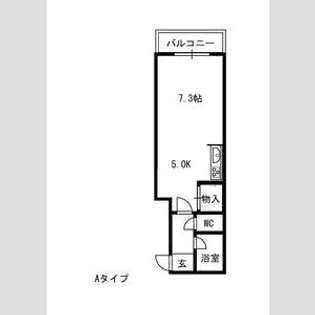 ジュイエ中の島【3階】の間取り