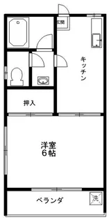 グリーンハイツ【2階】の間取り