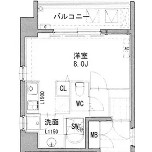 REGARO KANAYAMA Sta.【6階】の間取り
