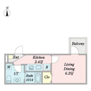 Cherim武蔵境【2階】の間取り