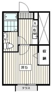 コート・ティアラ【1階】の間取り