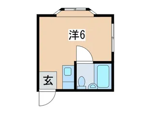 パールハイムC【1階】の間取り