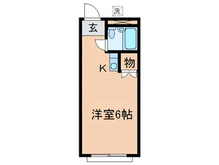 美しの森ハウス A棟【2階】の間取り