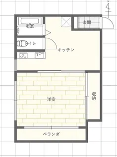 コーポ松田【3階】の間取り