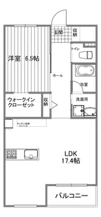 セレナイト二の宮【2階】の間取り