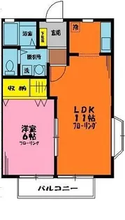 ミヨシハイツ【2階】の間取り