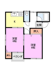 コーポサクラ【2階】の間取り