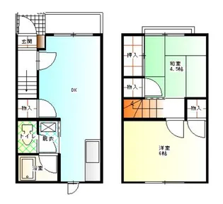グリーンパレスの間取り