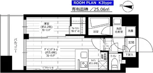 アジールコフレ中野坂上【11階】の間取り