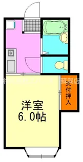 コーポメリー【1階】の間取り