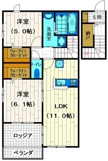 Pace【2階】の間取り