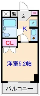 ストーク新丸子弐番館【8階】の間取り