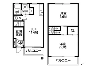 ClapClap Bの間取り