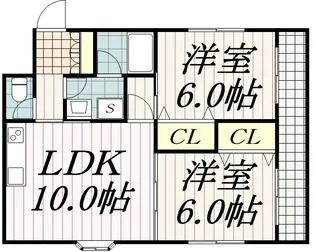 ガーデンハウス本千葉【8階】の間取り