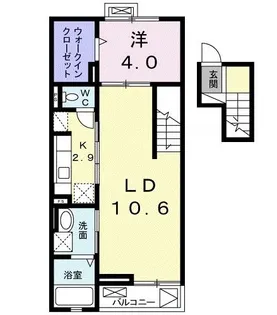 エテルノ【4階】の間取り