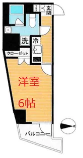 ブライズ大森東DUE【3階】の間取り