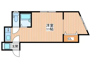 トウブ苑【3階】の間取り