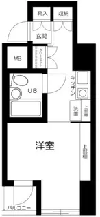 スカイコート田端【8階】の間取り