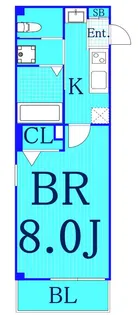 トニー冨士【3階】の間取り