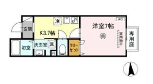 CARO【1階】の間取り