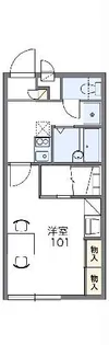 レオパレス元【2階】の間取り