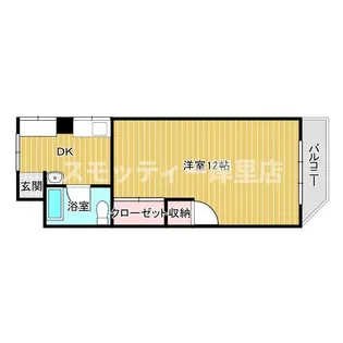 サブライムユース【2階】の間取り