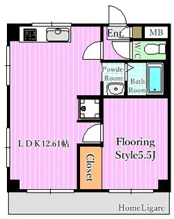 フローラ9【3階】の間取り