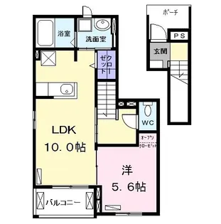 サニー和泉【2階】の間取り