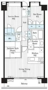 ガーディアンケンズ【3階】の間取り