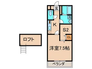 サプライズ学研台【2階】の間取り