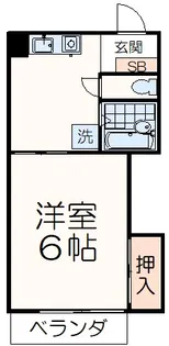 ハイグレース【4階】の間取り
