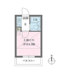 ライフピア高野台【2階】の間取り