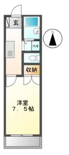 スプリングコートII【2階】の間取り