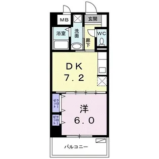 玉城SOU(タマグスクソウ)【2階】の間取り