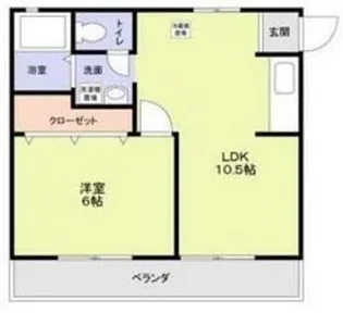 セサミハウス【1階】の間取り